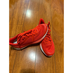Women's Lululemon Blissfeel Run 2 Red White Athletic Shoes US 10